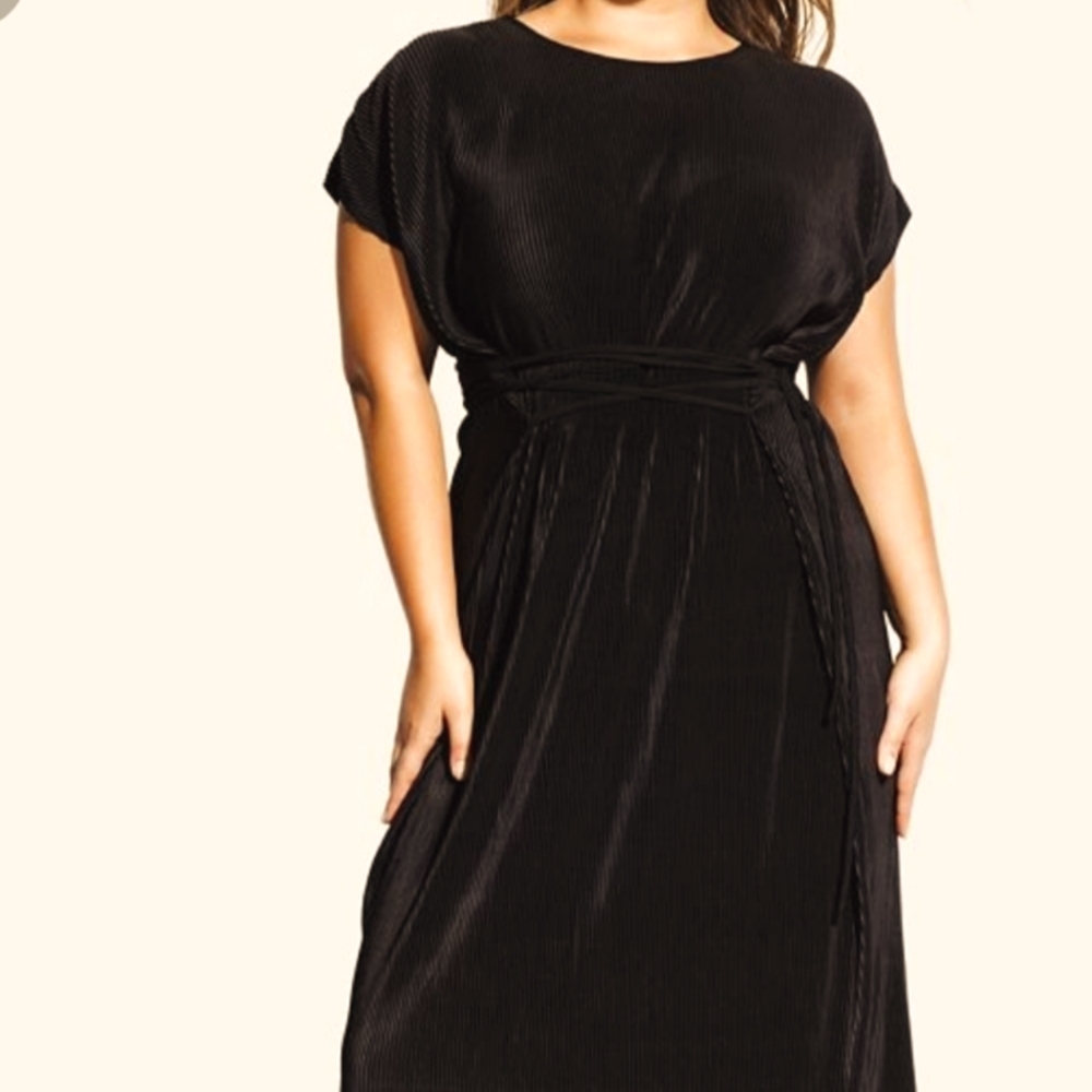 City Chic Black dress 14